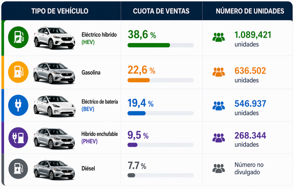 new car sales europe 2026 es