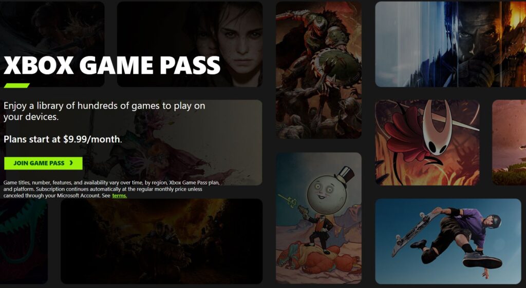 xbox game pass